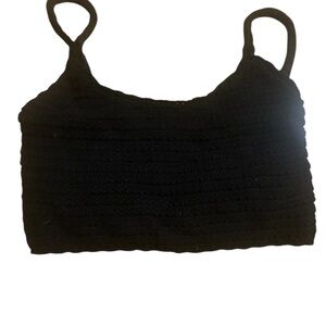 aerie Summer Nights crocheted top